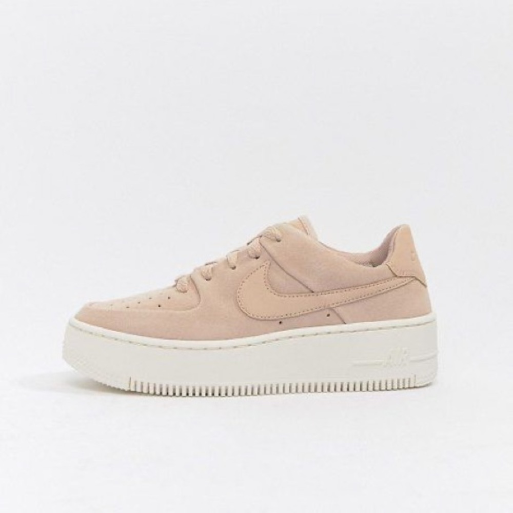 Pink Suede Air Force 1’s